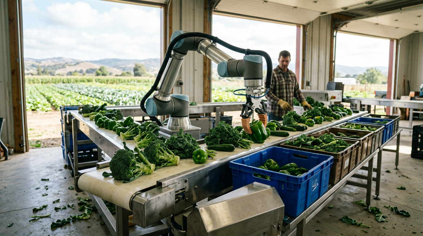 Tri des aliments agricoles